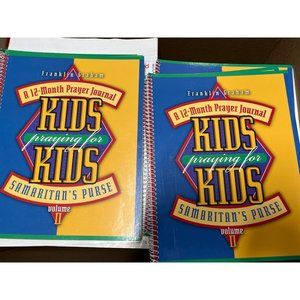 A 12-months Prayer journal kids Volume 2  (2pc )